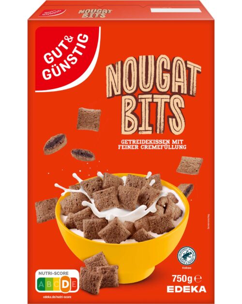 Gut & Günstig Nougat Bits 750g