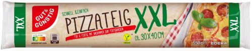 Gut & Günstig fertiger Pizzateig XXL 550g