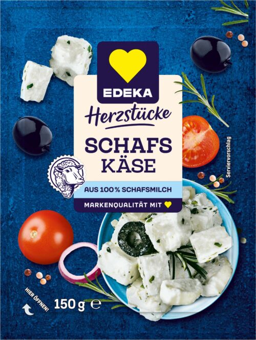 EDEKA Herzstücke Schafskäse 48% 150g