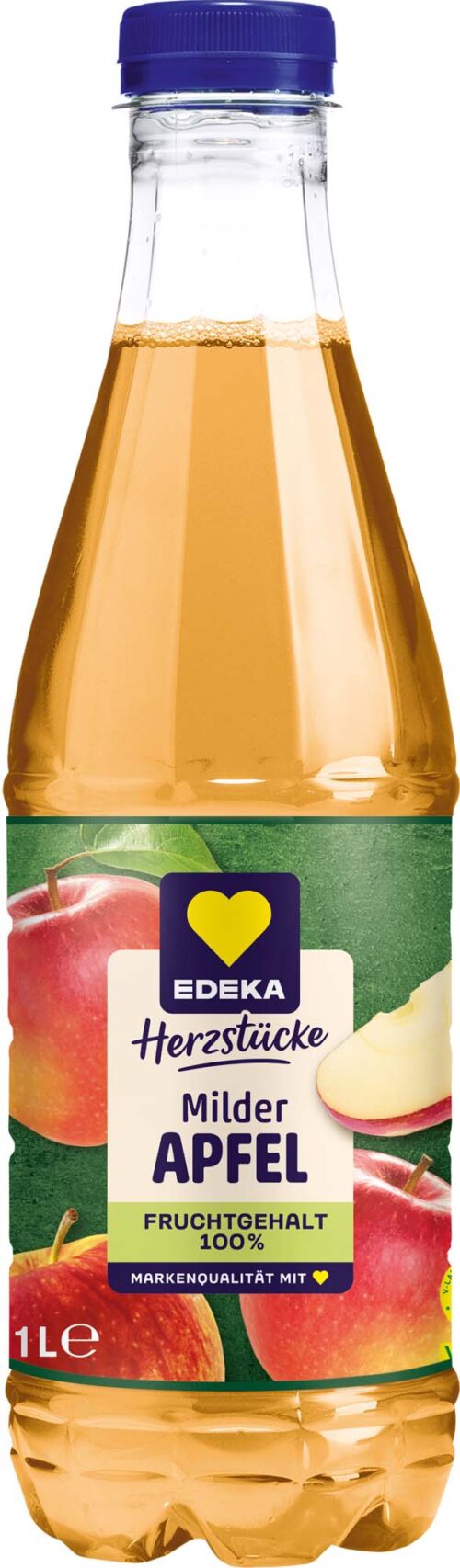 EDEKA Herzstücke Milder Apfel 1l