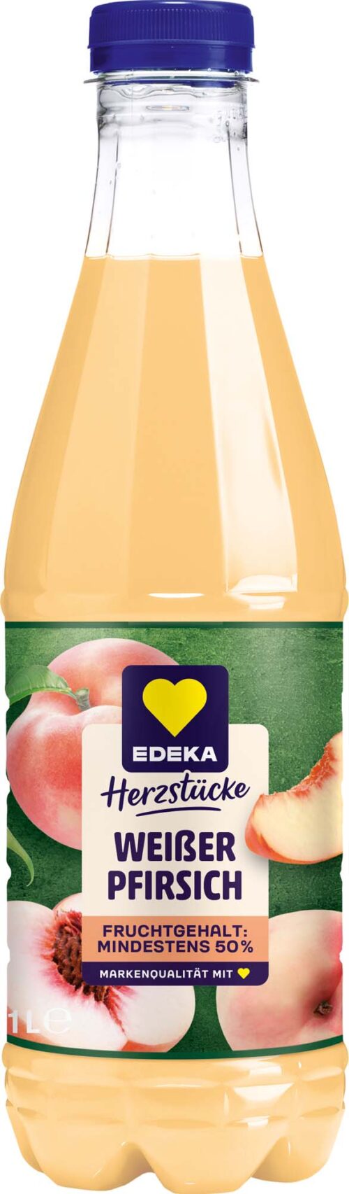 EDEKA Herzstücke Weisser Pfirsich 1l