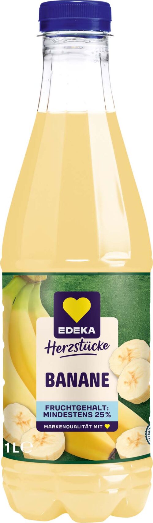 EDEKA Herzstücke Banane 1l