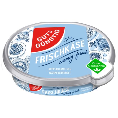 Gut & Günstig Frischkäse Natur Doppelrahmstufe 175g