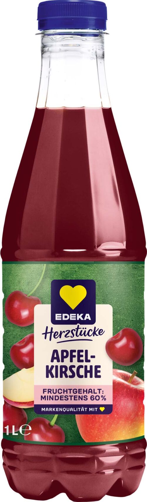 EDEKA Herzstücke Apfel-Kirsch 1l