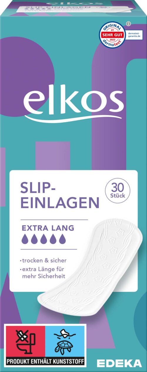 EDEKA elkos Slipeinlagen Extra Lang 30ST