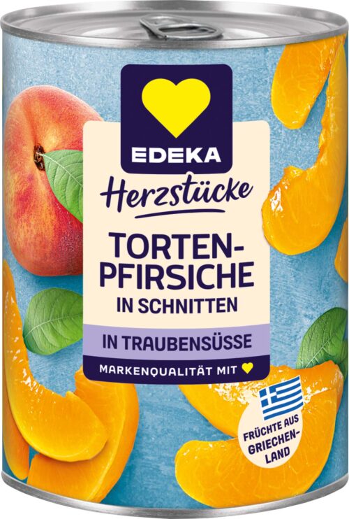 EDEKA Herzstücke Tortenpfirsiche 410g