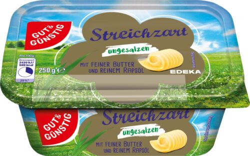 Gut & Günstig Mischstreichfett ungesalzen 250g