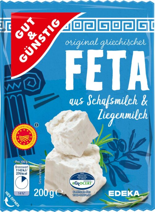Gut & Günstig Feta 48% 200g