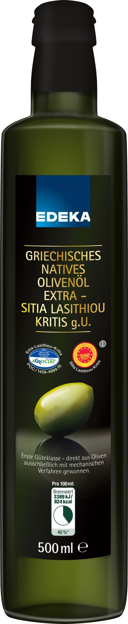 EDEKA Griechisches Natives Olivenöl Extra g.g.A. Chania 0,5l