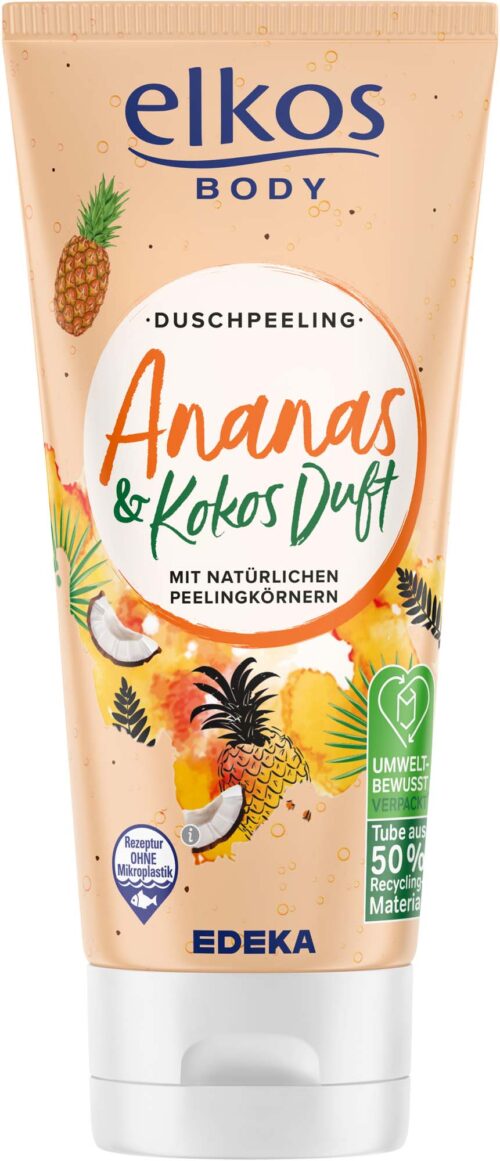EDEKA Duschpeeling Ananas & Kokos Duft 200ml