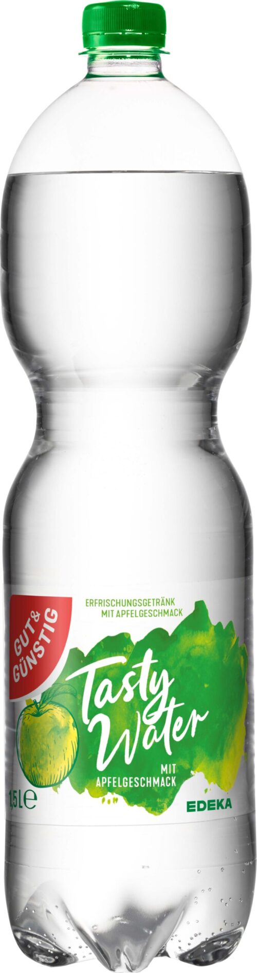 Gut & Günstig Tasty Water mit Apfelgeschmack 1,5l