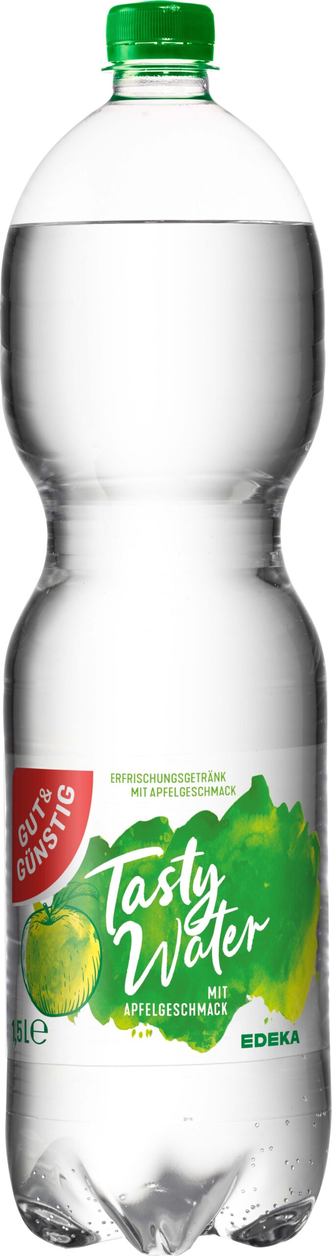 GUT&GÜNSTIG Tasty Water mit Apfelgeschmack 1,5l