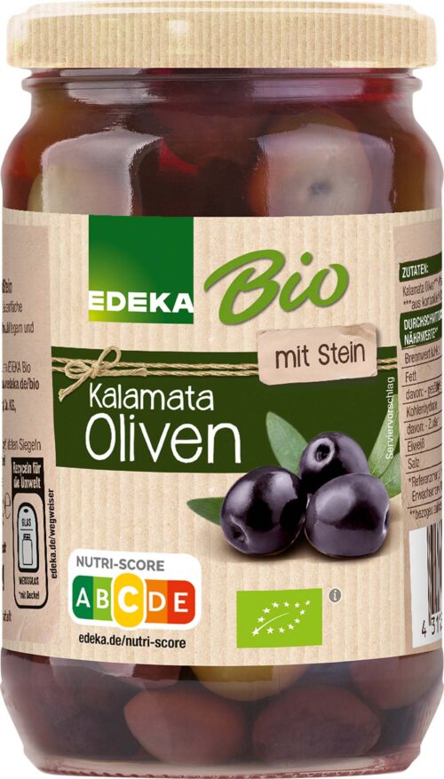 EDEKA Bio Kalamata mit Stein 350g