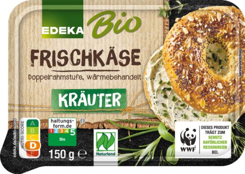 EDEKA Bio Frischkäse Kräuter 69% 150g