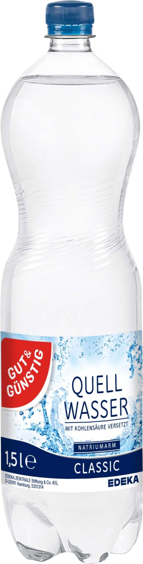 Gut & Günstig Quellwasser Classic 1,5l