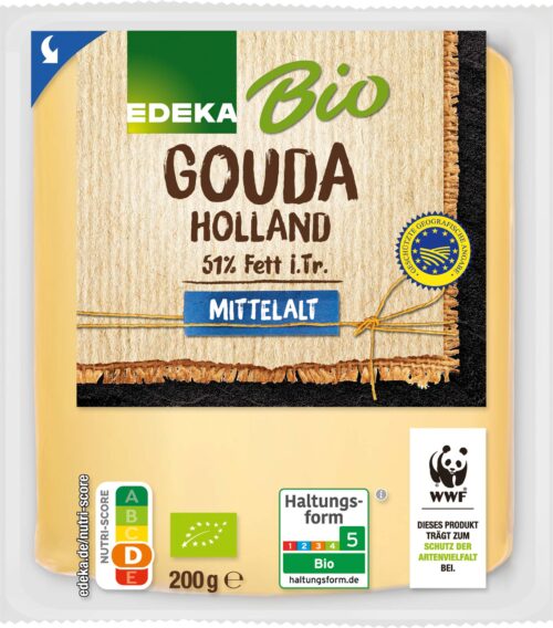 EDEKA Bio Gouda am Stück 51% 200g