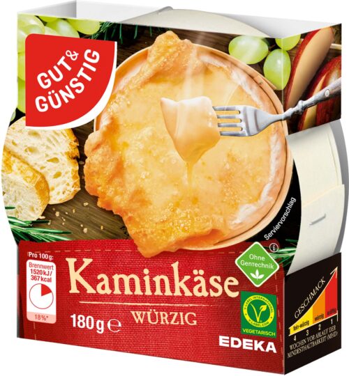 Gut & Günstig Kaminkäse würzig 60% 180g