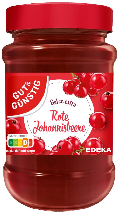 Gut & Günstig Rotes Johannisbeer Gelee Extra 450g