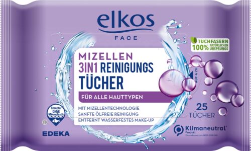EDEKA elkos Reinigungstücher Mizelle 3 in 1 25ST