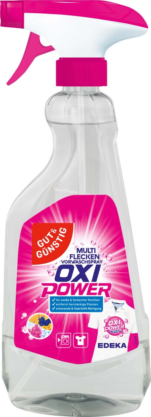 Gut & Günstig Oxi Power Multi-Flecken-Vorwaschspray 750ml