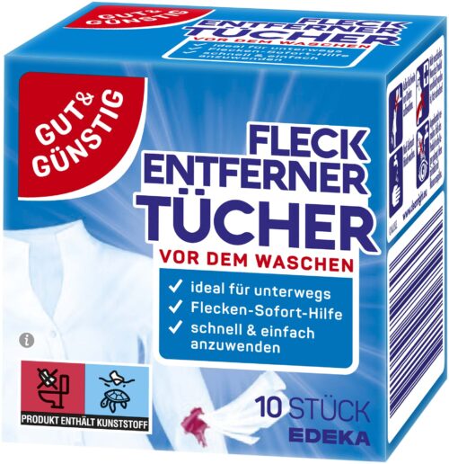 Gut & Günstig Fleckentfernertücher 10ST