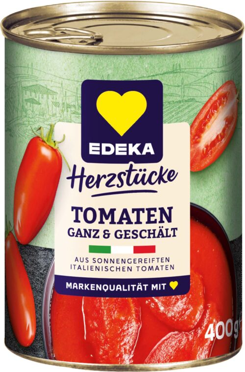 EDEKA Herzstücke Tomaten ganz und geschält 400g