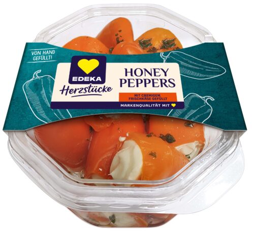 EDEKA Herzstücke Honey Peppers Frischkäse 150g