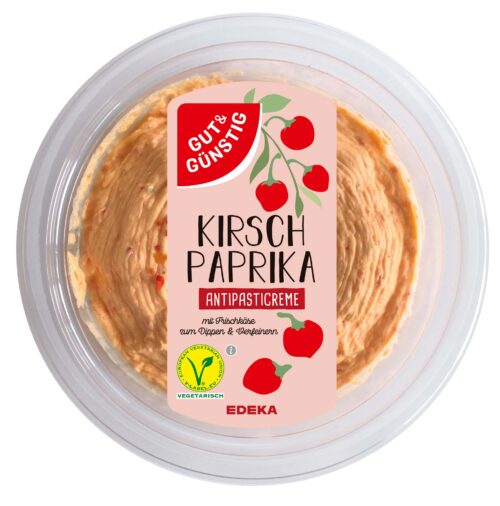 Gut & Günstig Kirschpaprika Antipasticreme 150g