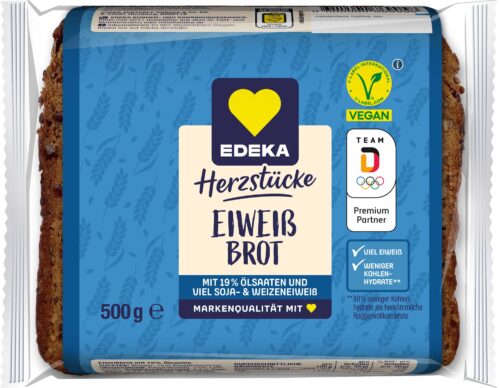 EDEKA Herzstücke Eiweißbrot 500g