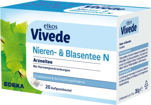 elkos VIVEDE Nieren- & Blasentee 20St 25g
