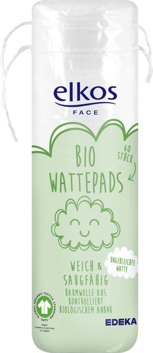 EDEKA elkos Bio-Wattepads 60ST