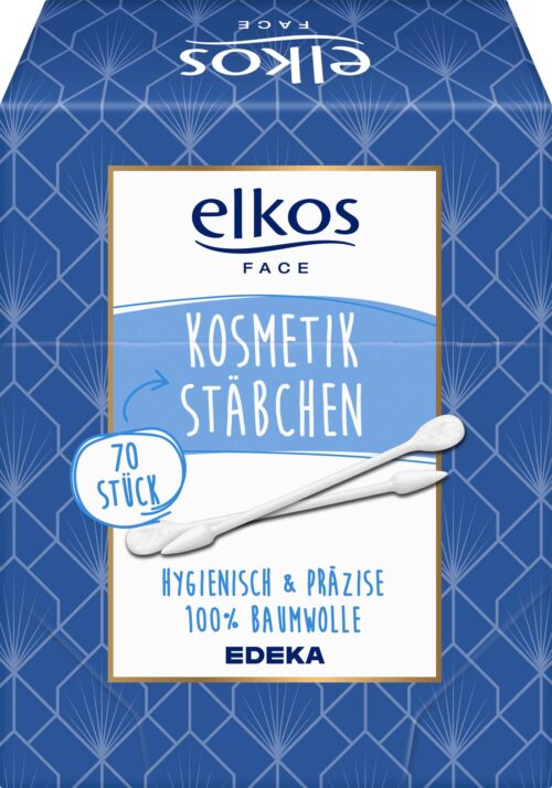 EDEKA elkos Kosmetik Stäbchen 70ST