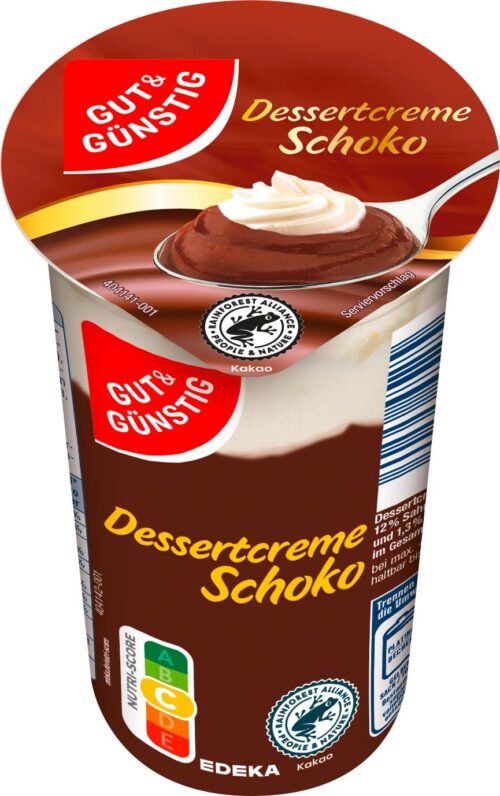 Gut & Günstig Dessertcreme Schokolade 200g