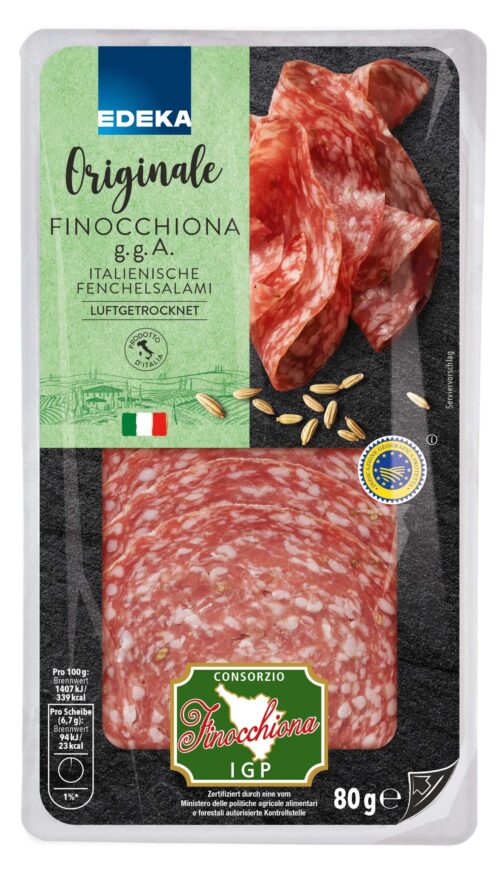 EDEKA Originale Fenchelsalami 80g