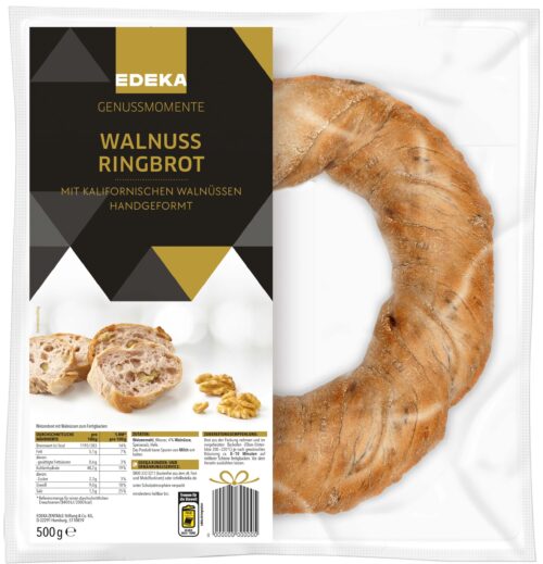 EDEKA Genussmomente Walnuss Ringbrot 500g