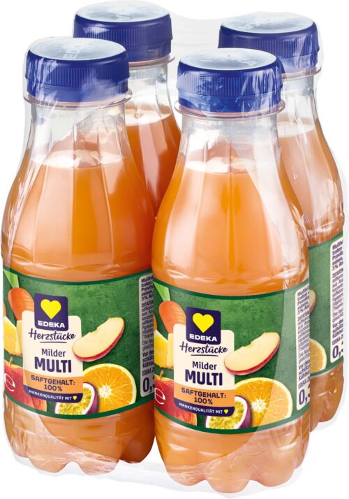 EDEKA Herzstücke Milder Multi 4x0,33l