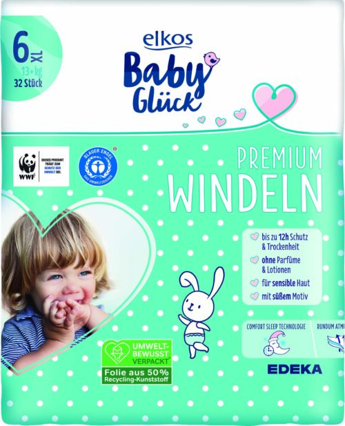 Elkos Windel Gr. 6 XL 13+ kg 32 ST