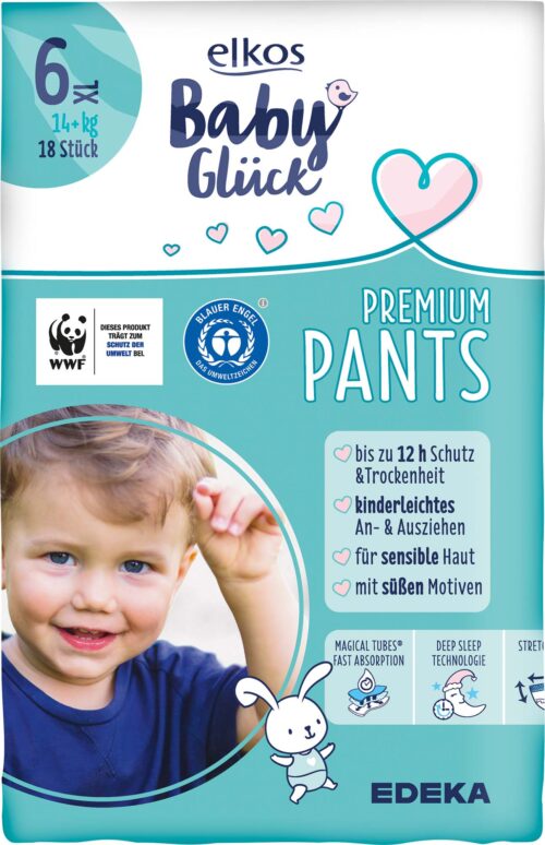 Elkos Pants Gr. 6 XL 14+ kg 18 ST