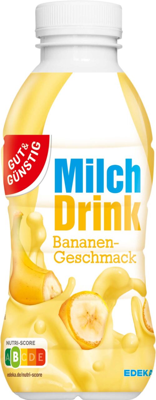 Gut & Günstig Milchdrink Banane 2% 500ml