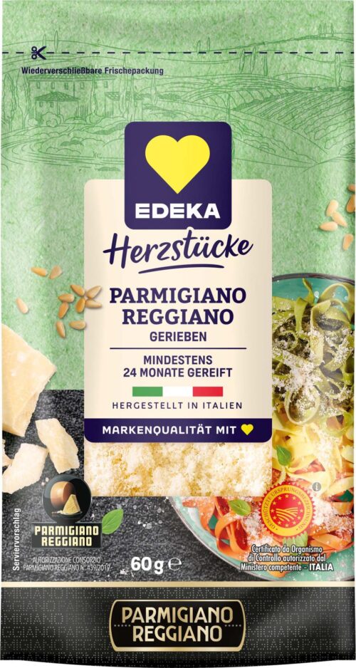 EDEKA Herzstücke Parmigiano Reggiano am Stück 40% Fett i. Tr. 150g