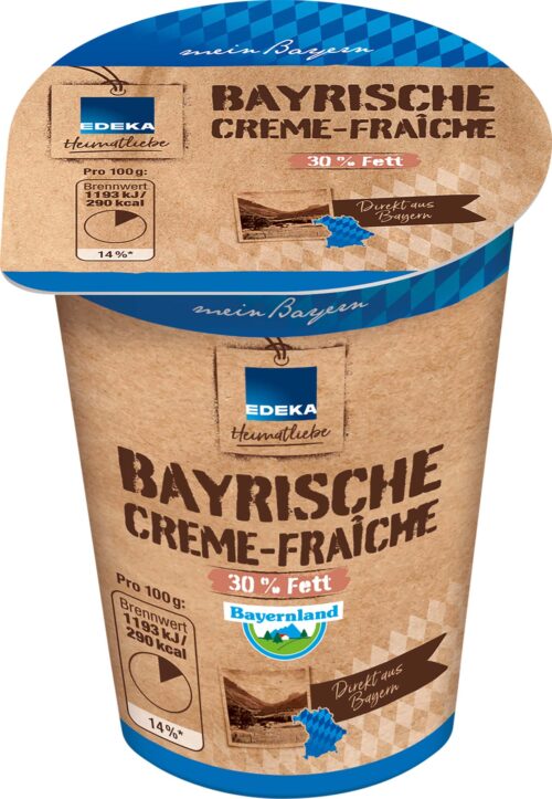 EDEKA Heimatliebe Bayrische Crème fraîche 30% 200g