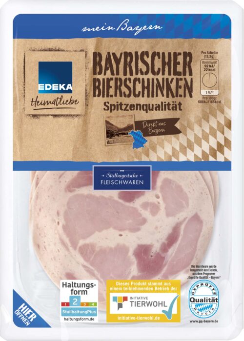 EDEKA Heimatliebe Bierschinken 80g