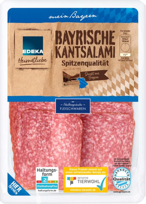 EDEKA Bayrische Kantsalami 80g