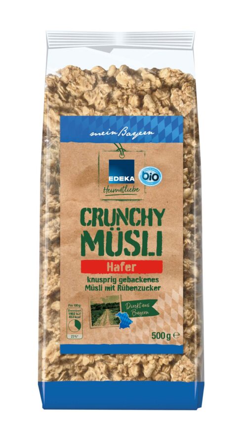 EDEKA Heimatliebe Bio Hafer Crunchy 500g
