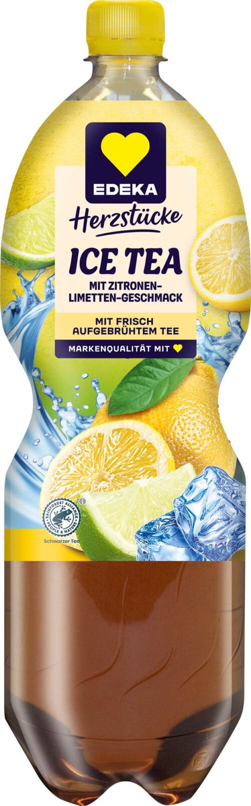 EDEKA Herzstücke Ice Tea Zitronen-Limetten 1,5l