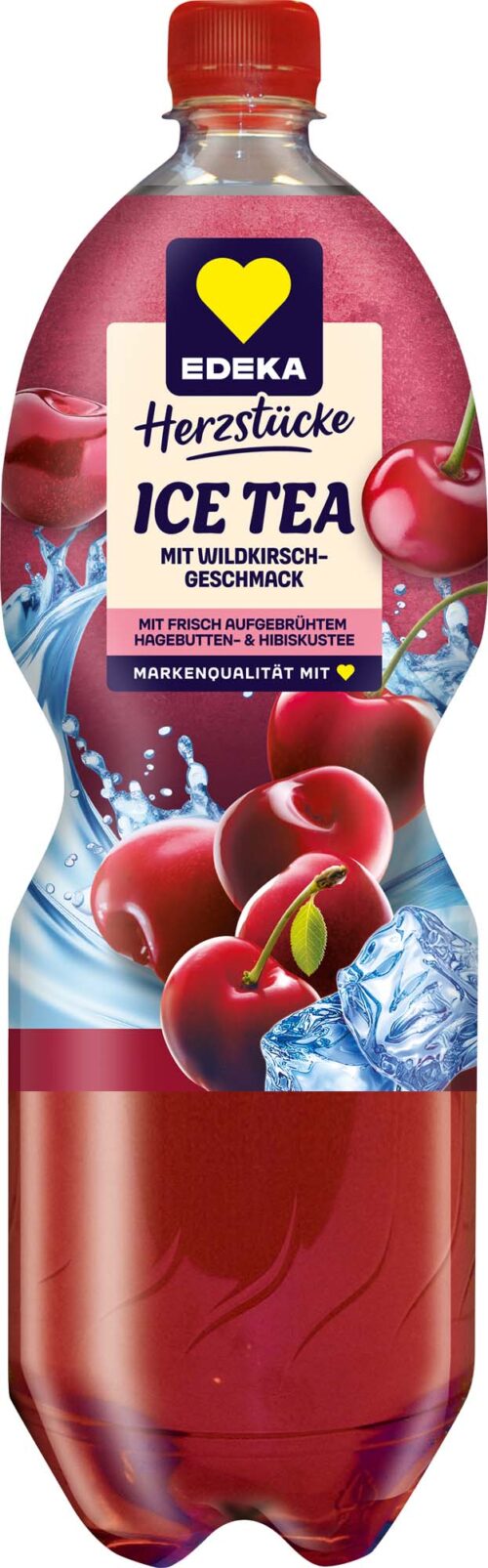 EDEKA Herzstücke Ice Tea Wildkirsche 1,5l