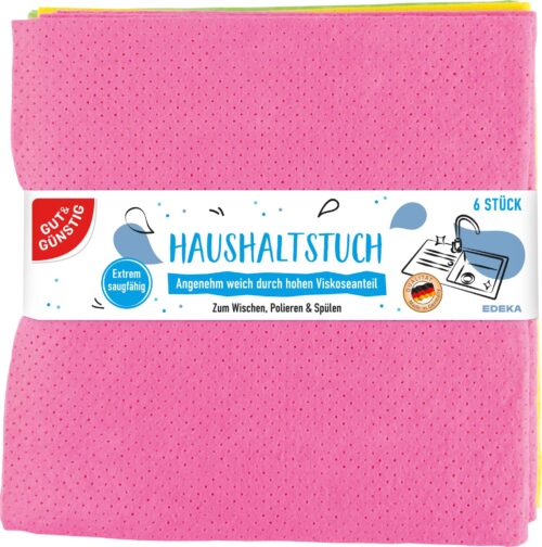 Gut & Günstig Haushaltstuch 6er Pack