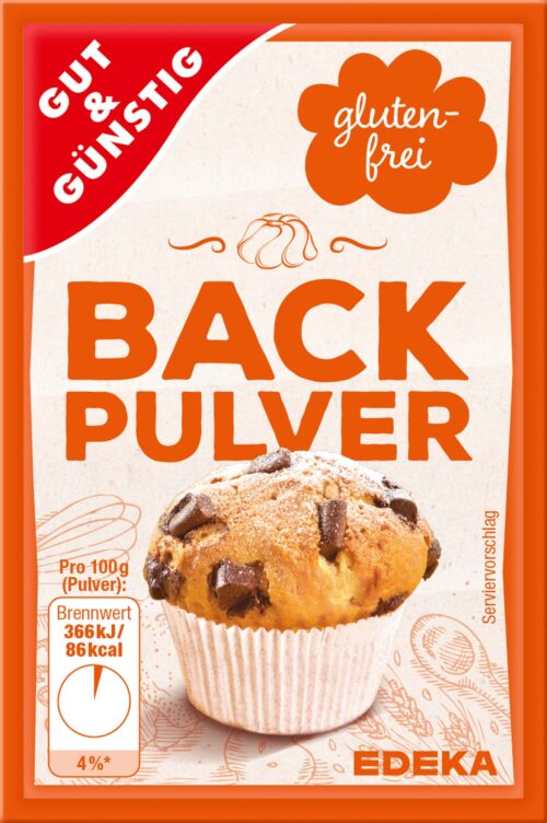 Gut & Günstig Backpulver 10ST 15g