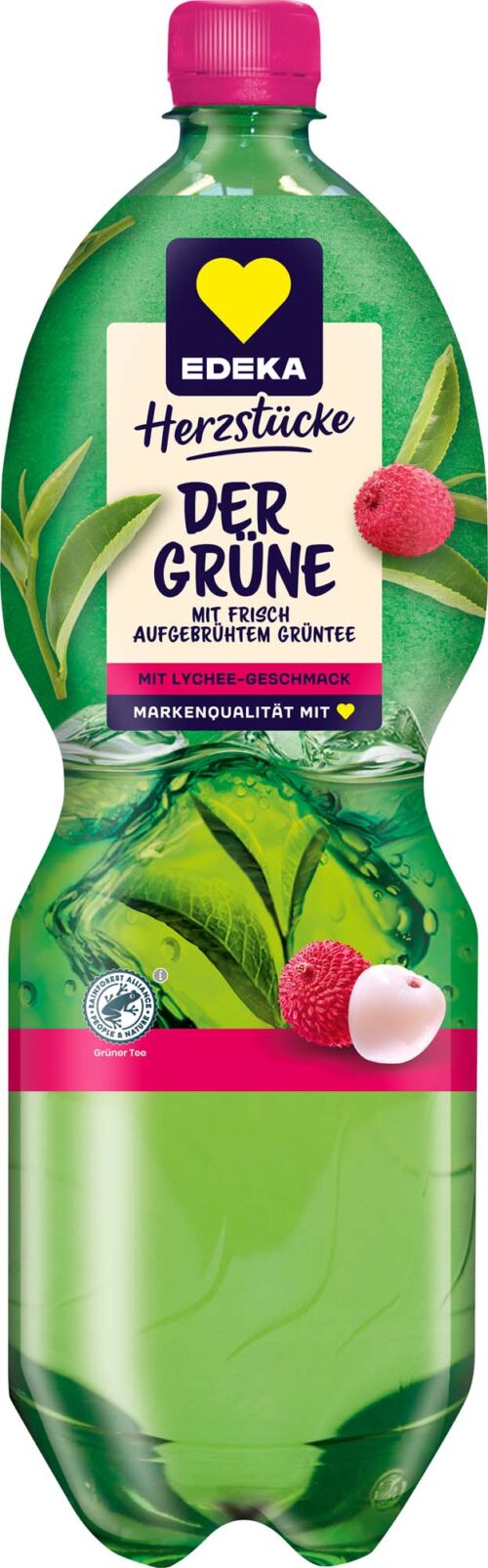 EDEKA Herzstücke Grüner Tee Lychee 1,5l