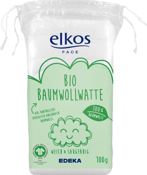 EDEKA elkos Bio-Langwatte 100g